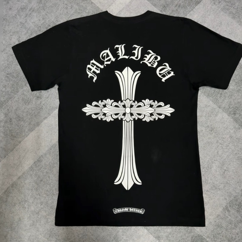 【97新 ✨ 全網最低價！】Chrome Hearts T Shirt S碼 黑色 十字架（下單前先詢問庫存❗️）-0
