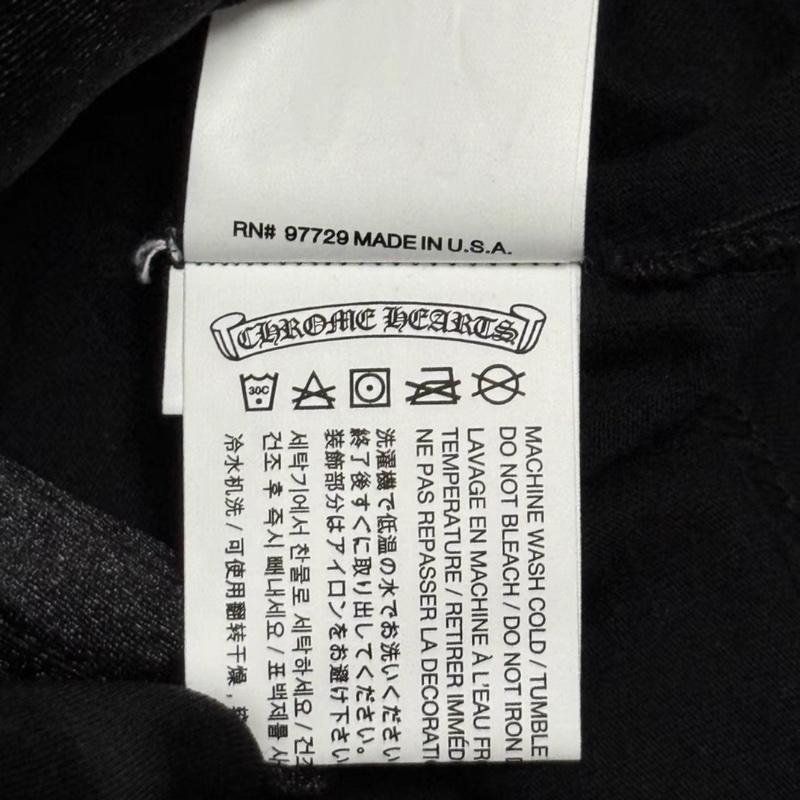 【97新 ✨ 全網最低價！】Chrome Hearts T Shirt S碼 黑色 十字架（下單前先詢問庫存❗️）-5