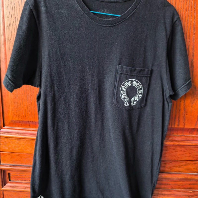 【97新 ✨ 全網最低價！】Chrome Hearts T Shirt S碼 黑色 十字架（下單前先詢問庫存❗️）-4