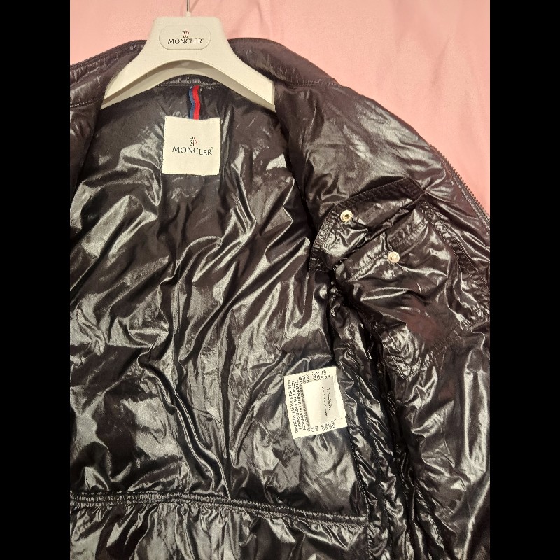 Moncler 羽絨外套#騎士外套#黑色#正品#3號-5