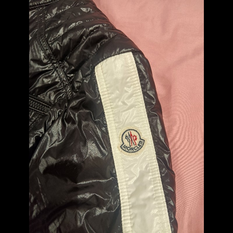 Moncler 羽絨外套#騎士外套#黑色#正品#3號-7