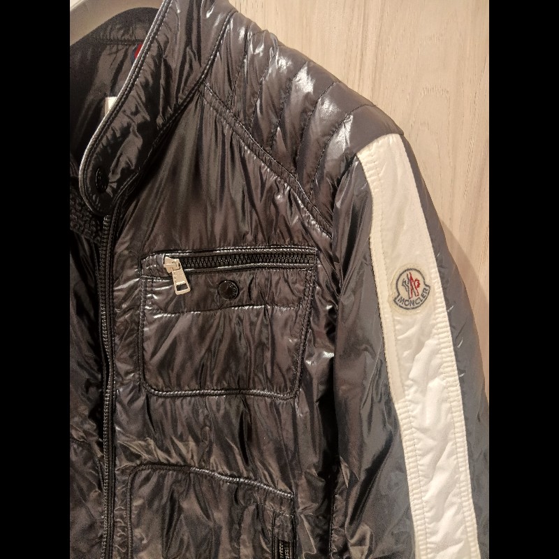 Moncler 羽絨外套#騎士外套#黑色#正品#3號-8