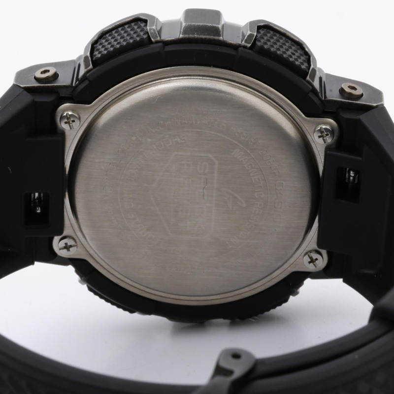 卡西歐 G-SHOCK 指針/數位雙顯 110 系列 GM110VB1AJR 男士手錶，黑色樹脂/不鏽鋼-4