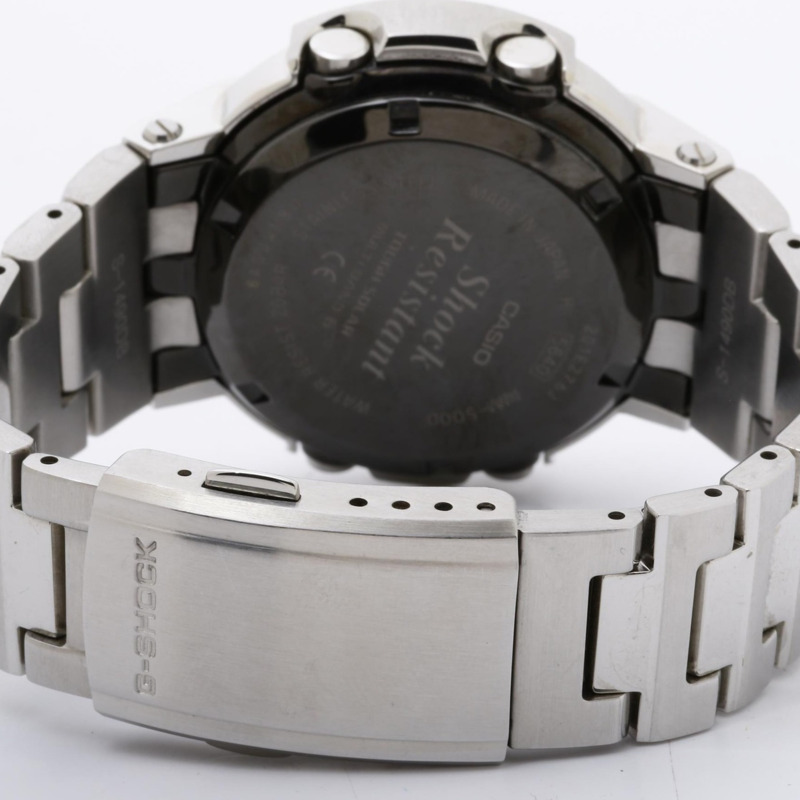 卡西歐 G-SHOCK 全金屬 AW500 系列 AWM500D1A8JF 銀色不銹鋼男士手錶-4