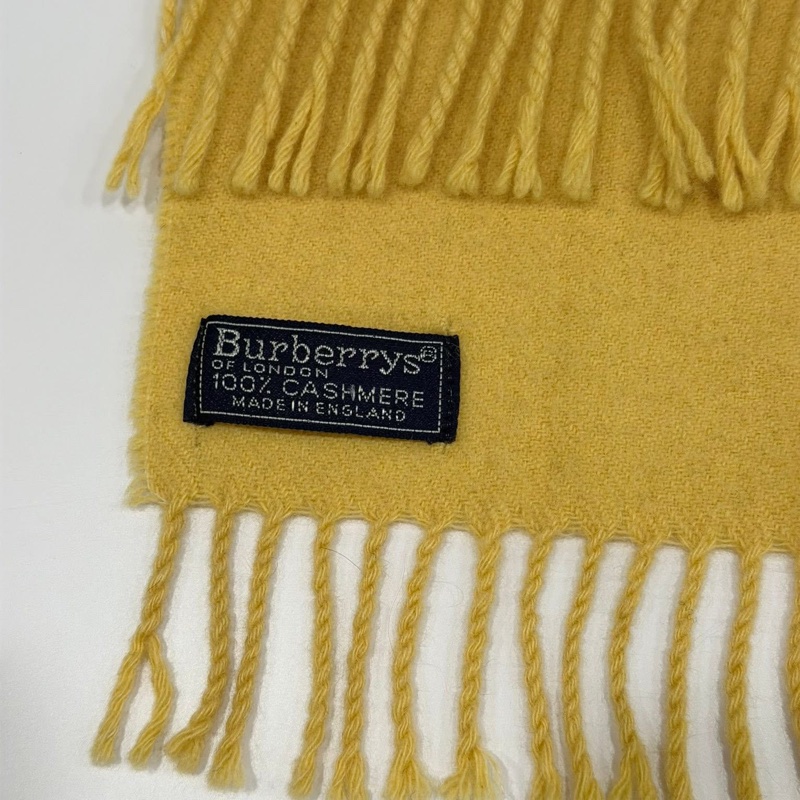 BURBERRY 倫敦 羊絨100%圍巾-9