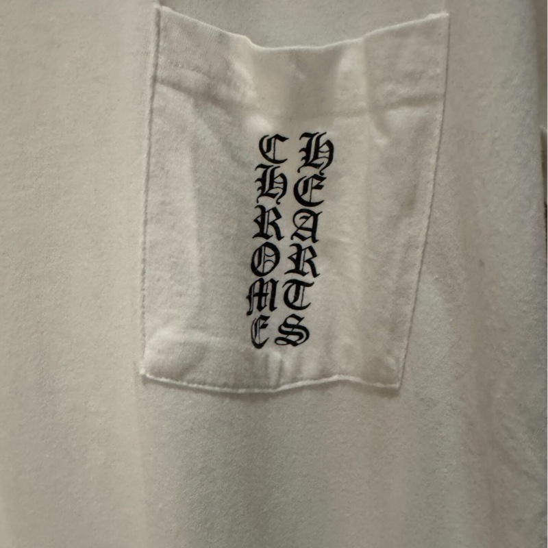 【97新 ✨ 全網最低價！】Chrome Hearts T Shirt M碼 白色 男女同款（下單前先詢問庫存❗️）-2