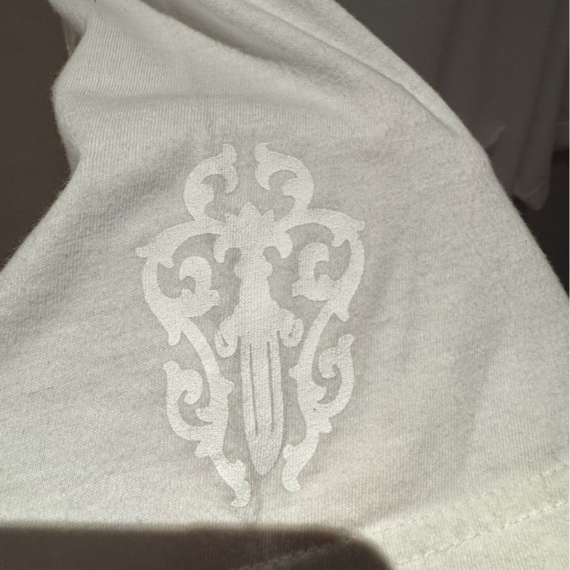 【97新 ✨ 全網最低價！】Chrome Hearts T Shirt M碼 白色 男女同款（下單前先詢問庫存❗️）-3