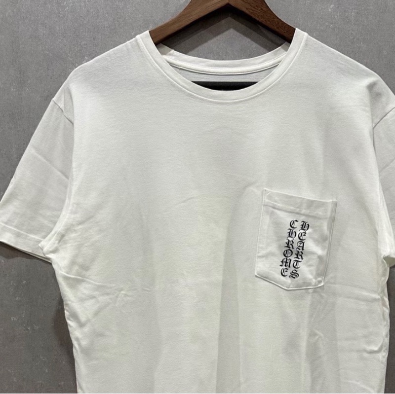 【97新 ✨ 全網最低價！】Chrome Hearts T Shirt S碼 白色 男女同款（下單前先詢問庫存❗️）-4