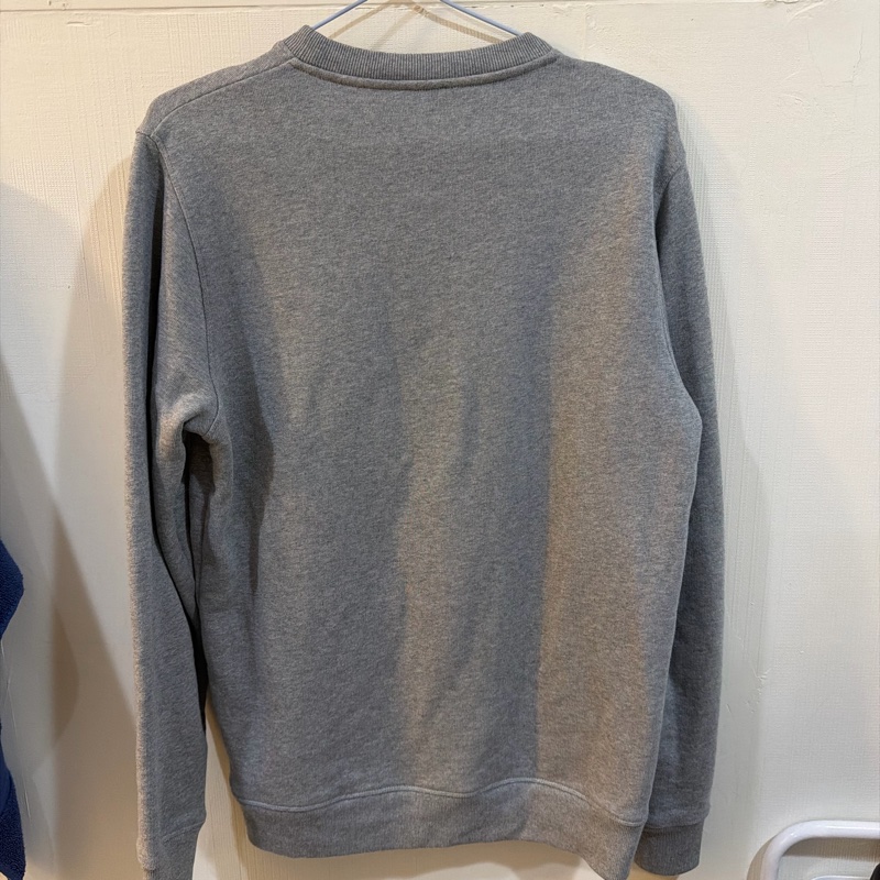 二手美品 Loewe 經典刺繡 灰 拼接長袖-6