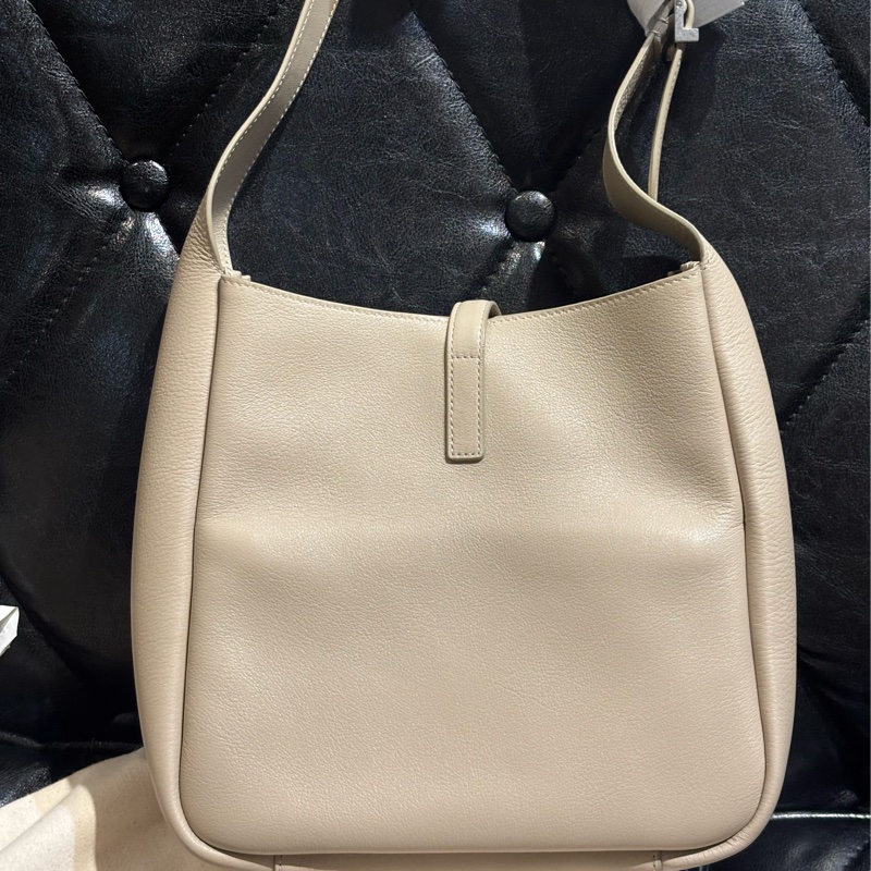 特價 YSL Saint Laurent LE 5 À 7 Hobo 小號 海鹽色 全新-8