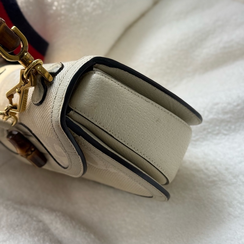 (台灣購證🇹🇼）Gucci 竹節包 專櫃十三萬-4