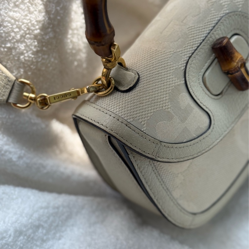 (台灣購證🇹🇼）Gucci 竹節包 專櫃十三萬-7