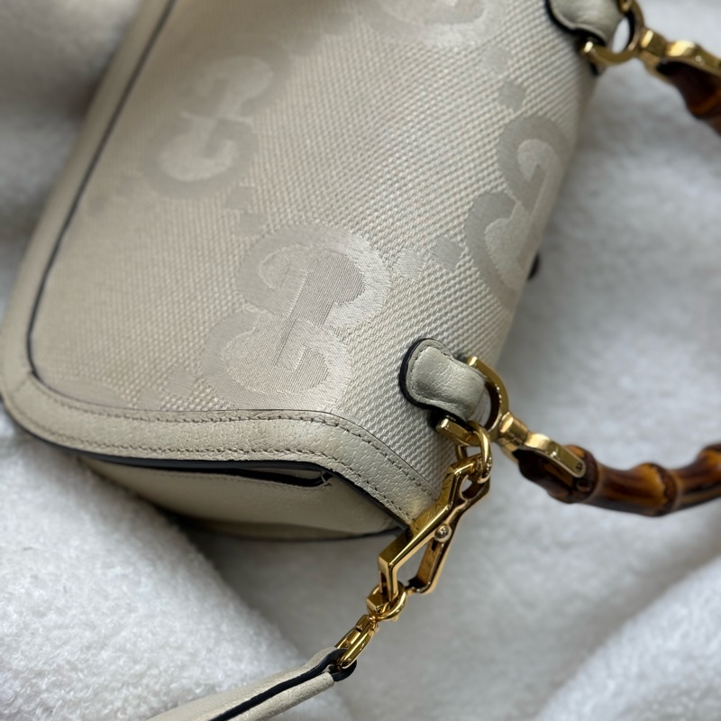 (台灣購證🇹🇼）Gucci 竹節包 專櫃十三萬-8