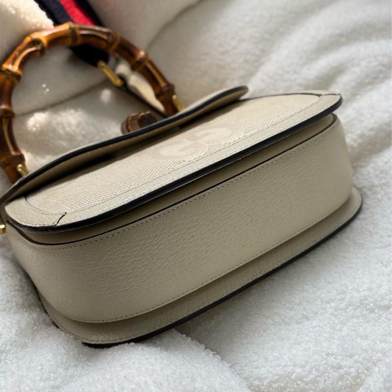 (台灣購證🇹🇼）Gucci 竹節包 專櫃十三萬-9