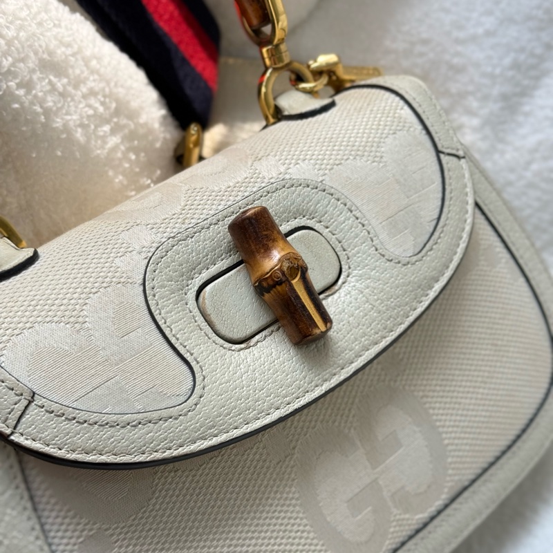 (台灣購證🇹🇼）Gucci 竹節包 專櫃十三萬-10