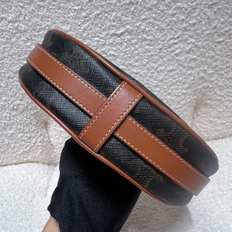 賽琳/Celine 迷你印花牛皮革手袋 腋下包 16*12cm 22年編碼-5