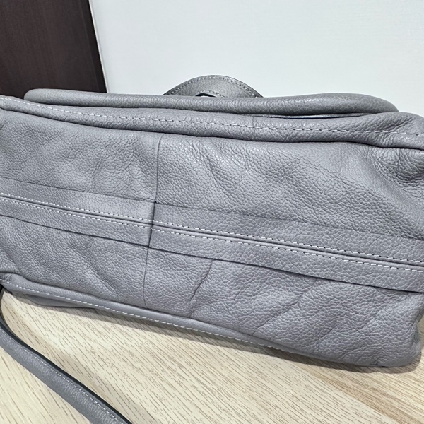 [Chole’]經典款-Paraty牛皮手提/肩背包-羊絨灰Cashmere grey-7