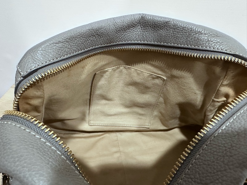 [Chole’]經典款-Paraty牛皮手提/肩背包-羊絨灰Cashmere grey-9