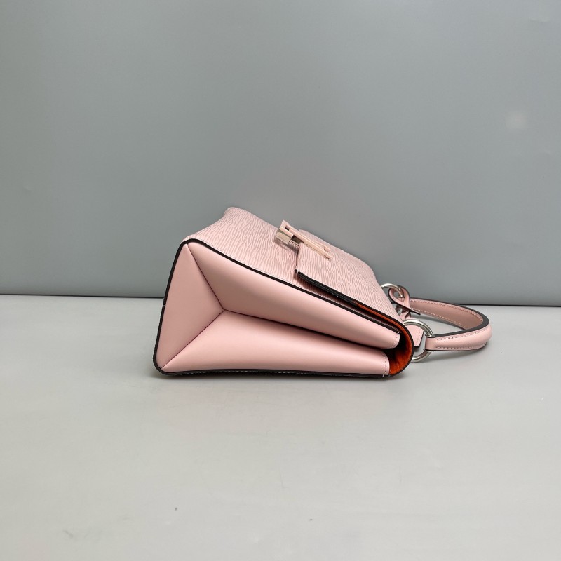 LV路易威登Grenelle系列粉色水波紋手提單肩斜挎包-2