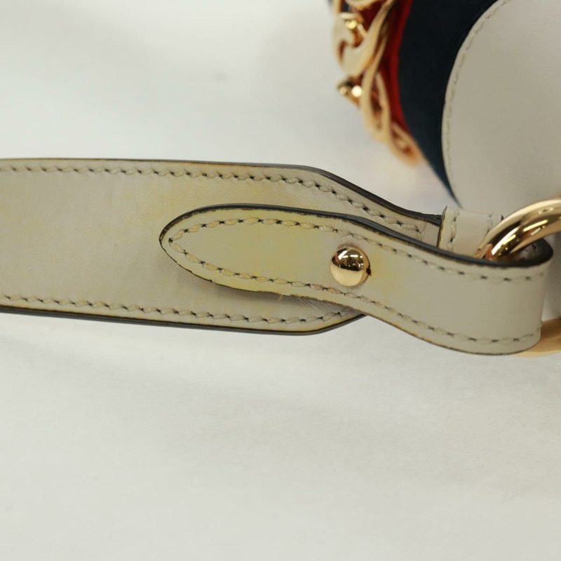 【日本直送】GUCCI Sylvie Sherry Line 單背包，皮革材質，紅色/金色，貨號 421882，正品編號 171363M-8