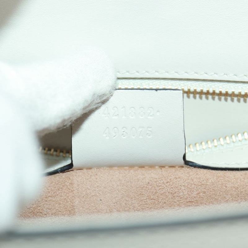 【日本直送】GUCCI Sylvie Sherry Line 單背包，皮革材質，紅色/金色，貨號 421882，正品編號 171363M-10