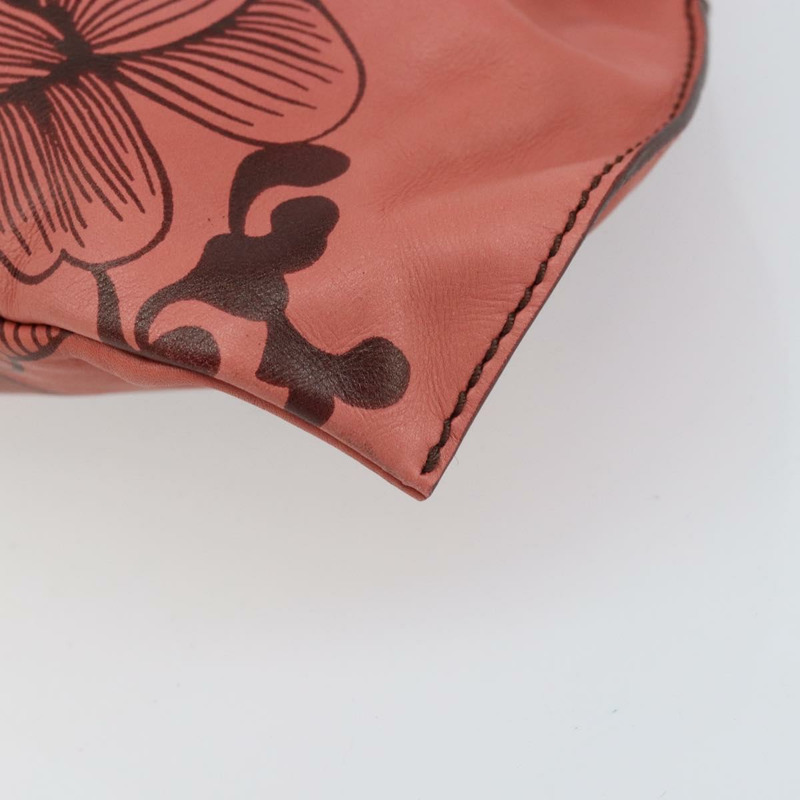 【日本直送】GUCCI 竹節手提包 皮革 粉紅金色 95231 正品 169845V-13