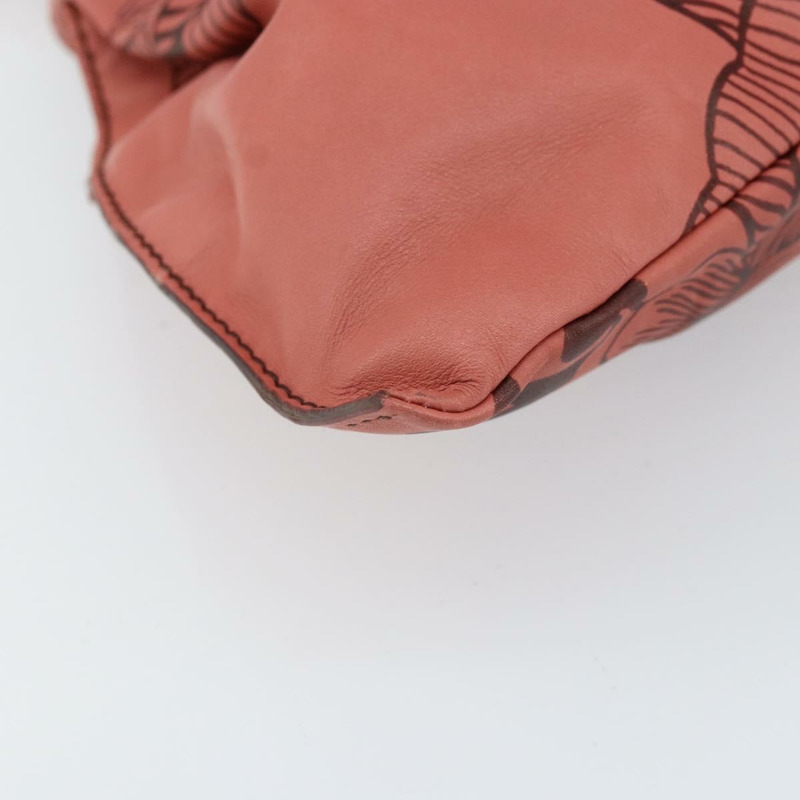 【日本直送】GUCCI 竹節手提包 皮革 粉紅金色 95231 正品 169845V-14