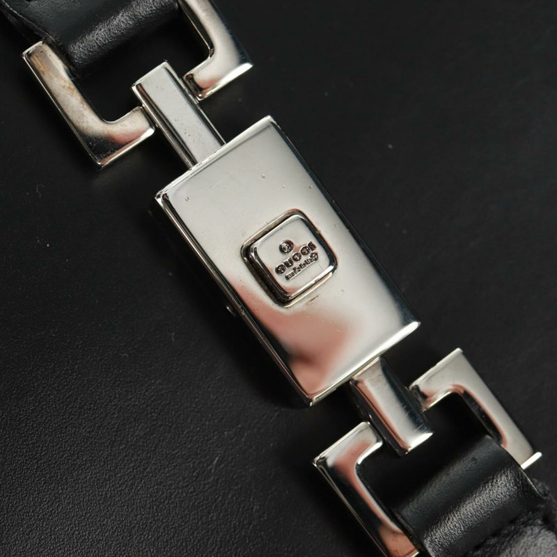 【日本直送】GUCCI Jackie 肩背包 皮革 黑色 銀色 002 1067 1705 正品 170690V-17