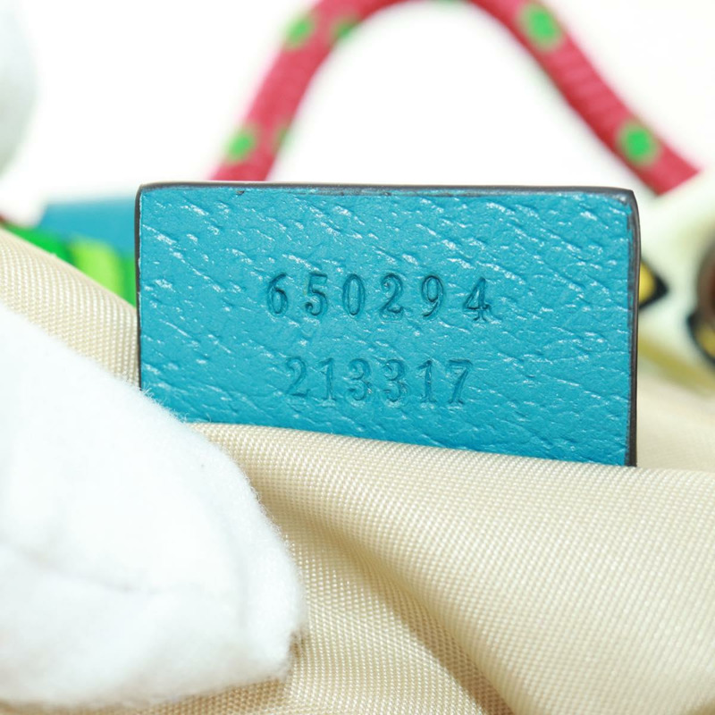 【日本直送】GUCCI The North Face 雙肩包 尼龍材質 綠色 銀色 650294 正品 170794SAM-10