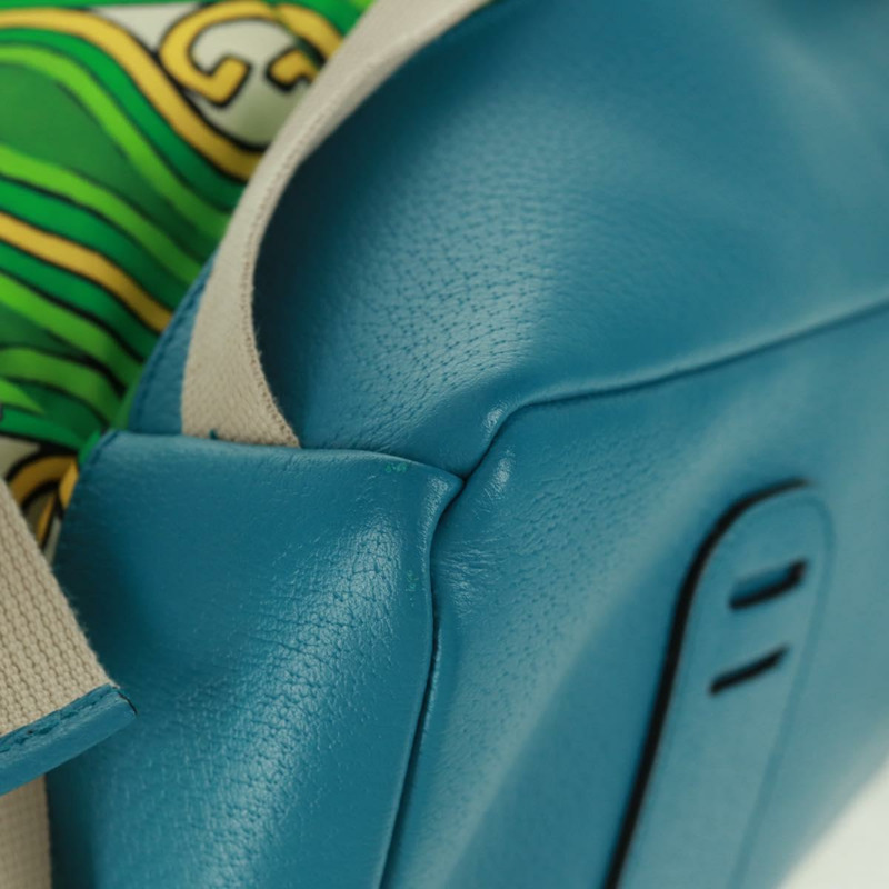 【日本直送】GUCCI The North Face 雙肩包 尼龍材質 綠色 銀色 650294 正品 170794SAM-18