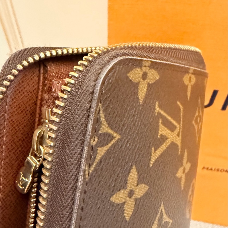 真品 Louis Vuitton LV路易威登 Zippy Organizer M60002 經典原花多功能拉鍊長夾 護照夾 支票夾-13