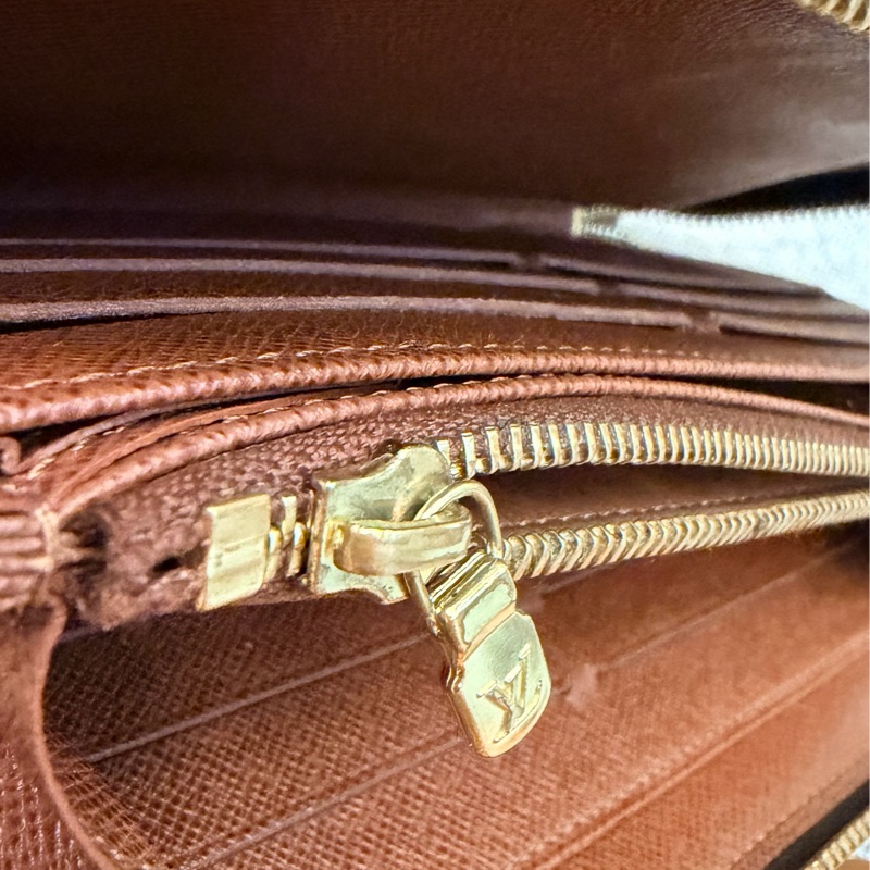 真品 Louis Vuitton LV路易威登 Zippy Organizer M60002 經典原花多功能拉鍊長夾 護照夾 支票夾-27