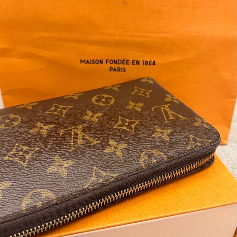 真品 Louis Vuitton LV路易威登 Zippy Organizer M60002 經典原花多功能拉鍊長夾 護照夾 支票夾-32