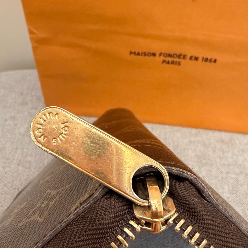 真品 Louis Vuitton LV路易威登 Zippy Organizer M60002 經典原花多功能拉鍊長夾 護照夾 支票夾-41