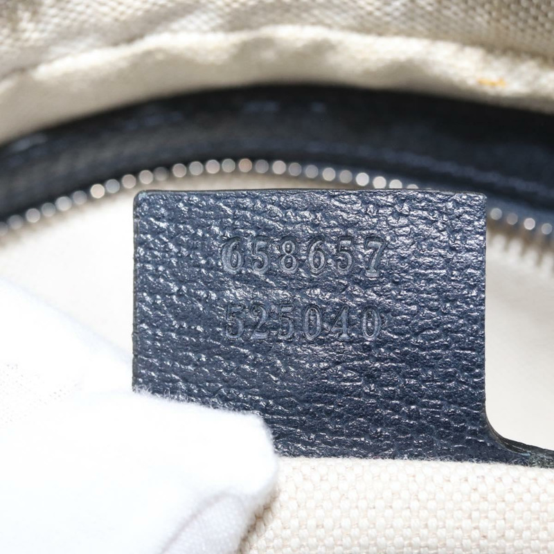 【日本直送】GUCCI GG帆布腰包 銀藍色 658657 正品 ka2423V-10