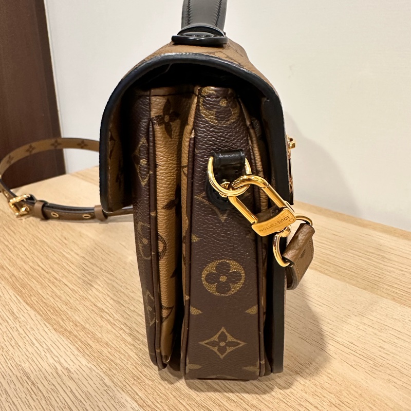 路易威登Louis Vuitton-Pochette Métis經典款老花拚色郵差包-14