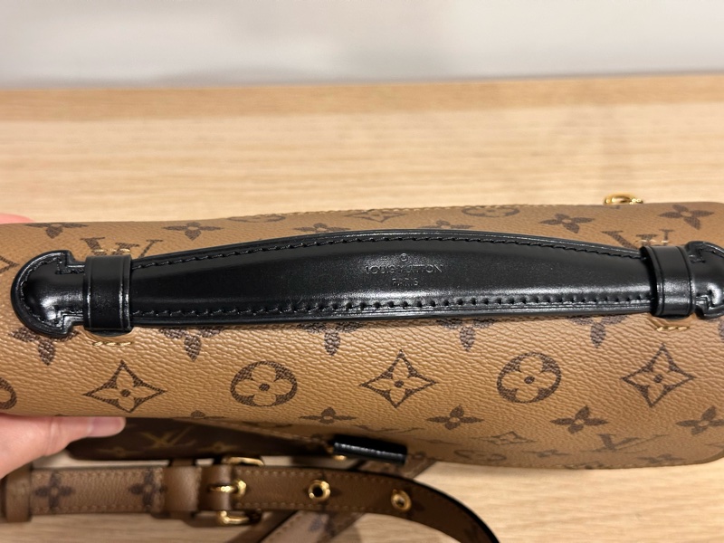 路易威登Louis Vuitton-Pochette Métis經典款老花拚色郵差包-20