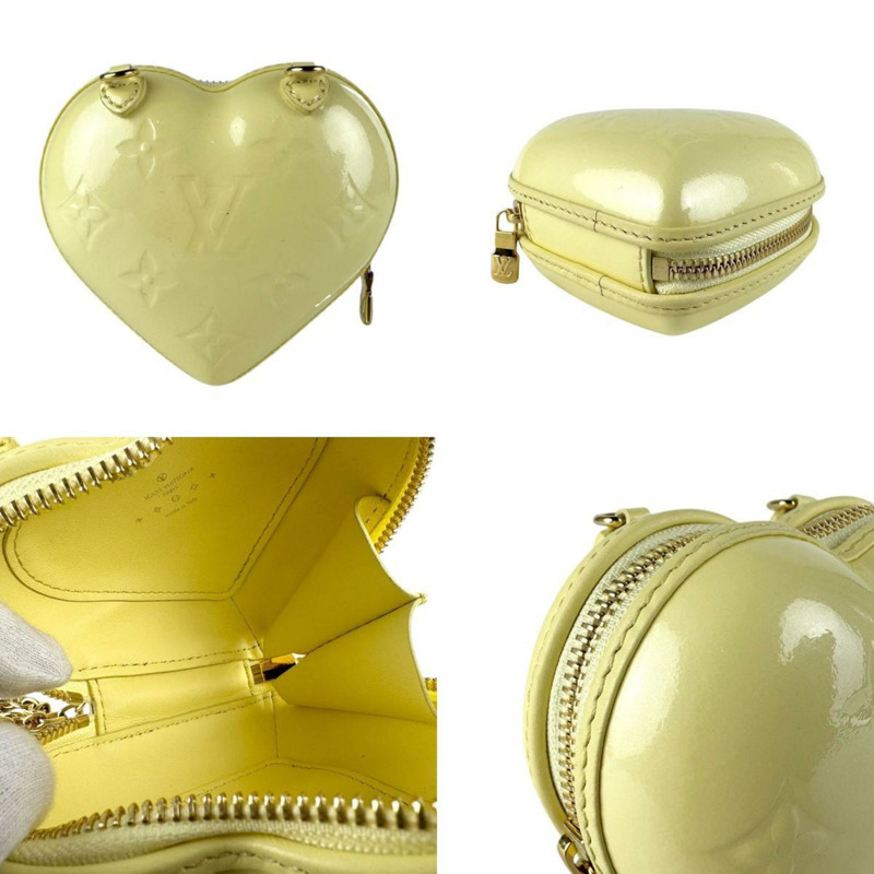 路易威登 Monogram Vernis 單肩包，LV Remix “Keep My Heart” Vernis，黃色，女士，M83267 z8593-2