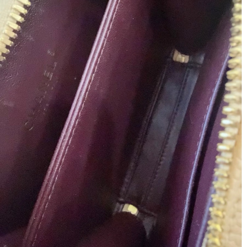 【95新 ✨ 全網最低價！】Chanel香奈兒 Vanity Case相機包 小號米色拼黑色 荔枝皮（下單前先詢問庫存❗️）-7