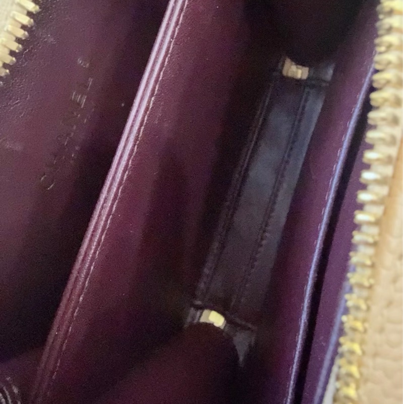 【95新 ✨ 全網最低價！】Chanel香奈兒 Vanity Case相機包 小號米色拼黑色 荔枝皮（下單前先詢問庫存❗️）-8