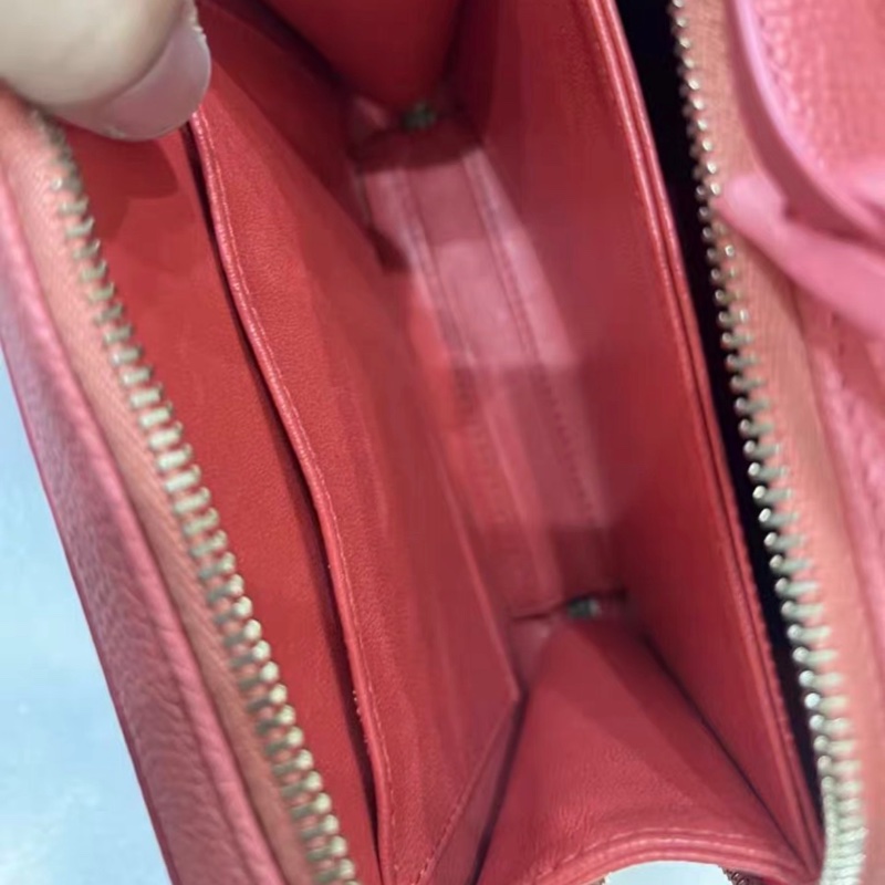 【96新 ✨ 全網最低價！】Chanel香奈兒 Vanity Case相機包 粉色 荔枝皮（下單前先詢問庫存❗️）-12