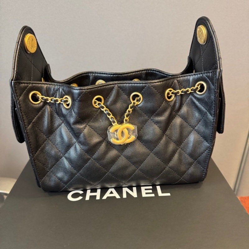 全新 Chanel 26C mini bag 荔枝牛皮-2