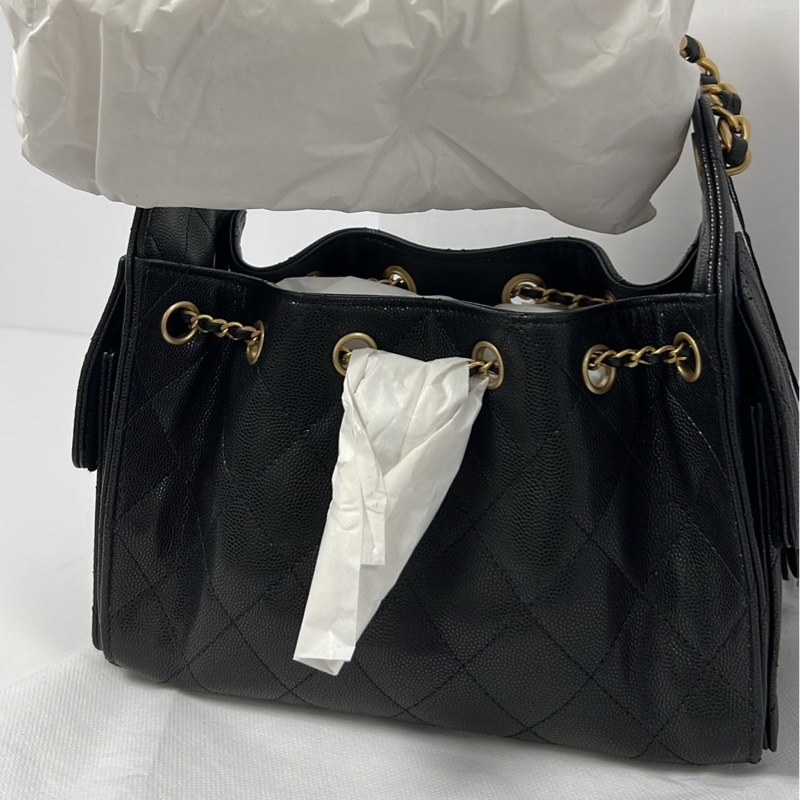 全新 Chanel 26C mini bag 荔枝牛皮-6