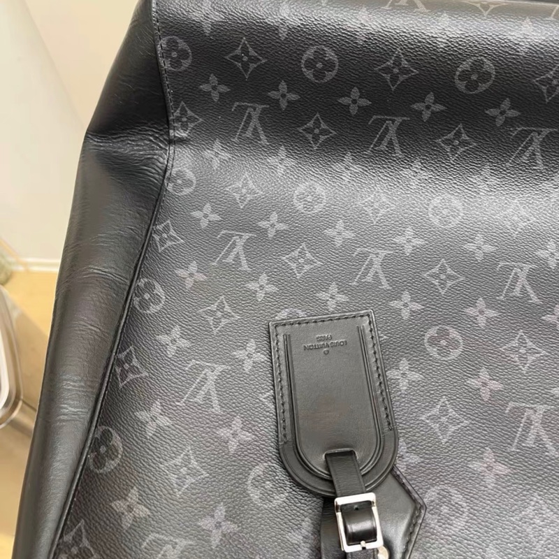 【97新 ✨ 全網最甜價！】LV GRAND SAC 男女通用 黑色老花拼皮tote手提公文包 （下單前先詢問庫存❗️）-12