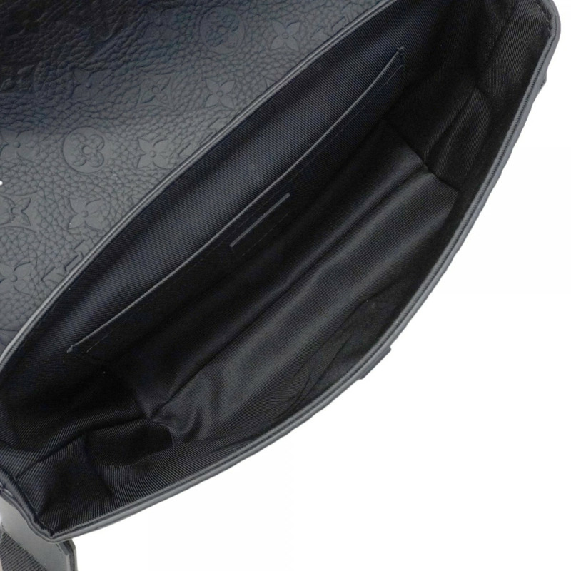 路易威登 Monogram Taurillon S Cape 單肩包 M23741 黑色 男士-3