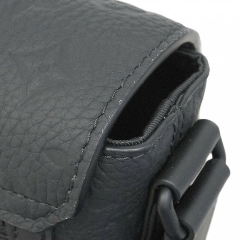 路易威登 Monogram Taurillon S Cape 單肩包 M23741 黑色 男士-5