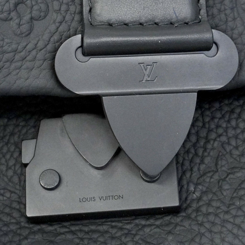 路易威登 Monogram Taurillon S Cape 單肩包 M23741 黑色 男士-7