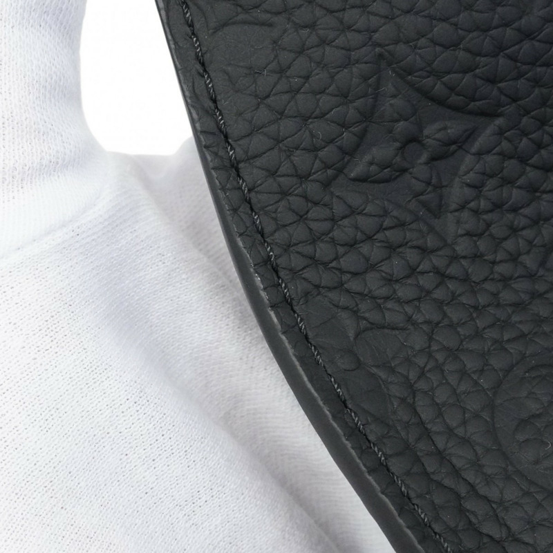 路易威登 Monogram Taurillon S Cape 單肩包 M23741 黑色 男士-10