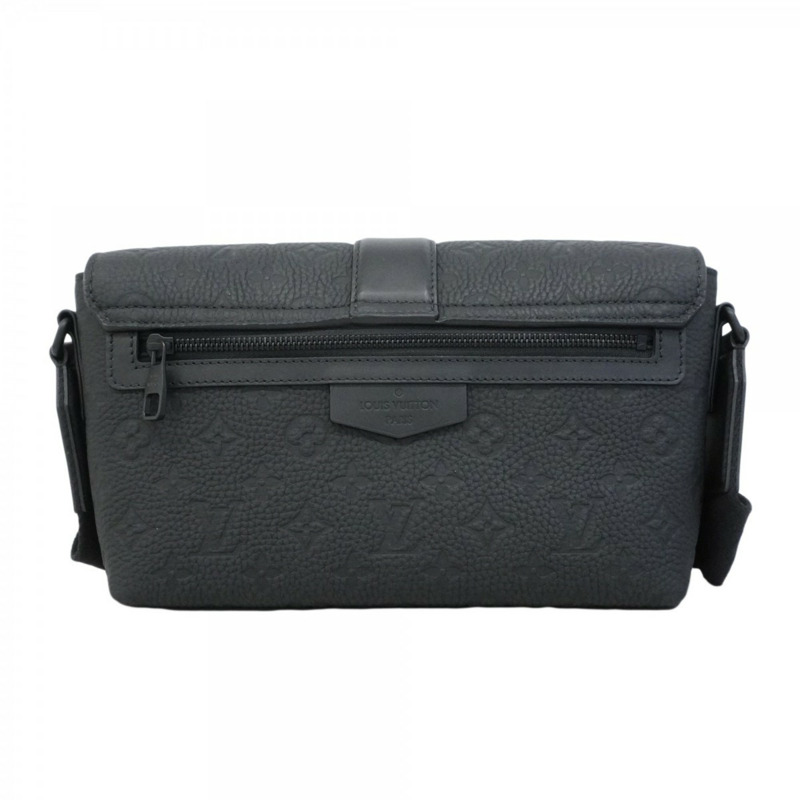 路易威登 Monogram Taurillon S Cape 單肩包 M23741 黑色 男士-14