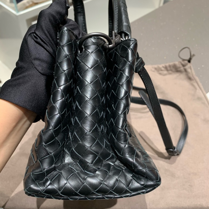 Bottega Veneta Roma BV葆蝶家 編織黑色-2